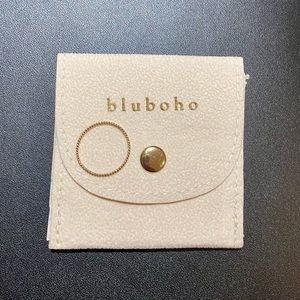 Bluboho twisted stacking ring